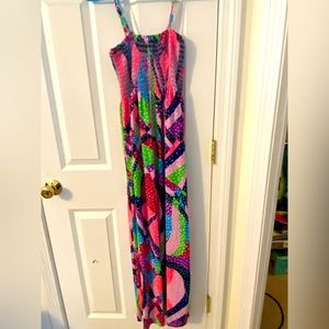 Colorful maxi dress